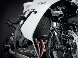 Alternative view of Evotech Radiator Guard - Triumph Daytona 660 (2024+)