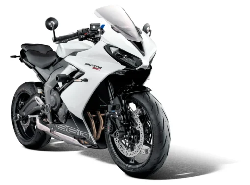 Evotech Performance Radiator Guard for Triumph Daytona 660 (2024) - Image 4