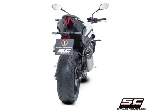 Sc Project SC1-S Titanium exhaust 3-1 Stainless Steel full System for Street Triple 765 R-RS-R A2 (2024-2025) - Image 4