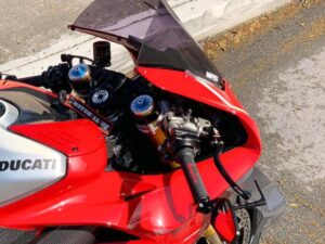 WRS DUCATI Panigale V4 R (2019-2024) for +30MM Smoked Race High Windscreen