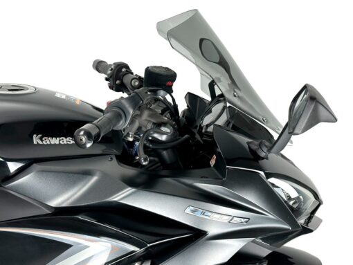 WRS Ninja 1100 SX 2025 for Touring Smoked Windscreen - Image 4