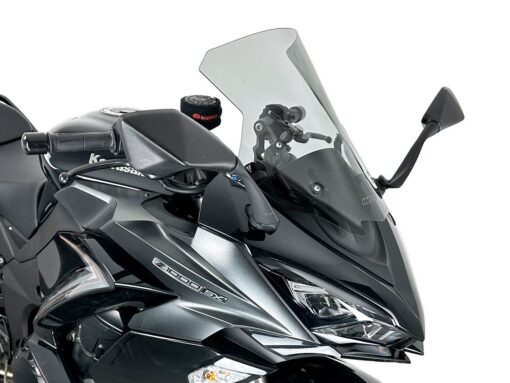 WRS Ninja 1100 SX 2025 for Touring Smoked Windscreen - Image 3