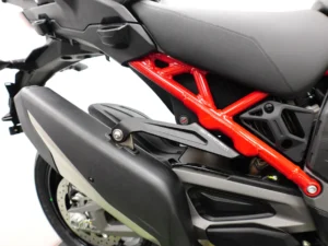 Alternative view of Evotech Exhaust Hanger & Pillion Footpeg Removal Kit - Ducati Multistrada V4 (2025+)