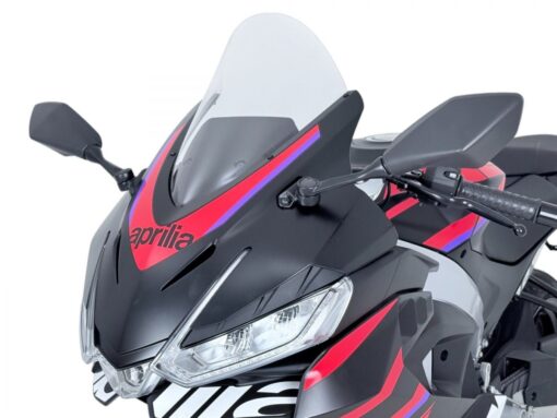 WRS Aprilia RS 457 (24-25) Smoked Race Windscreen - Image 5