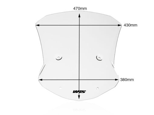 WRS BMW S 1000 XR (2020-2024) for Caponord Transparent Windscreen - Image 3