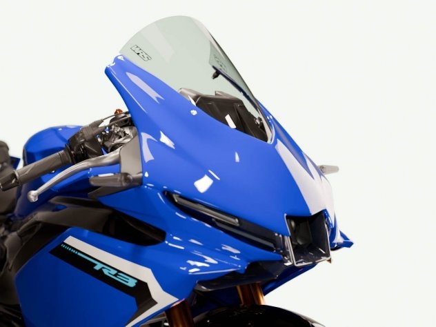 WRS High Race Smoked Windscreen Yamaha R3 2019-2024