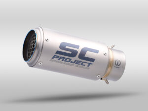 CR-T titanium exhaust, with stoneguard grid S 1000 RR (2017 - 2018)