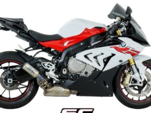 Alternative view of SC Project CR-T Carbon Fibre Exhaust- S 1000RR (17-18)