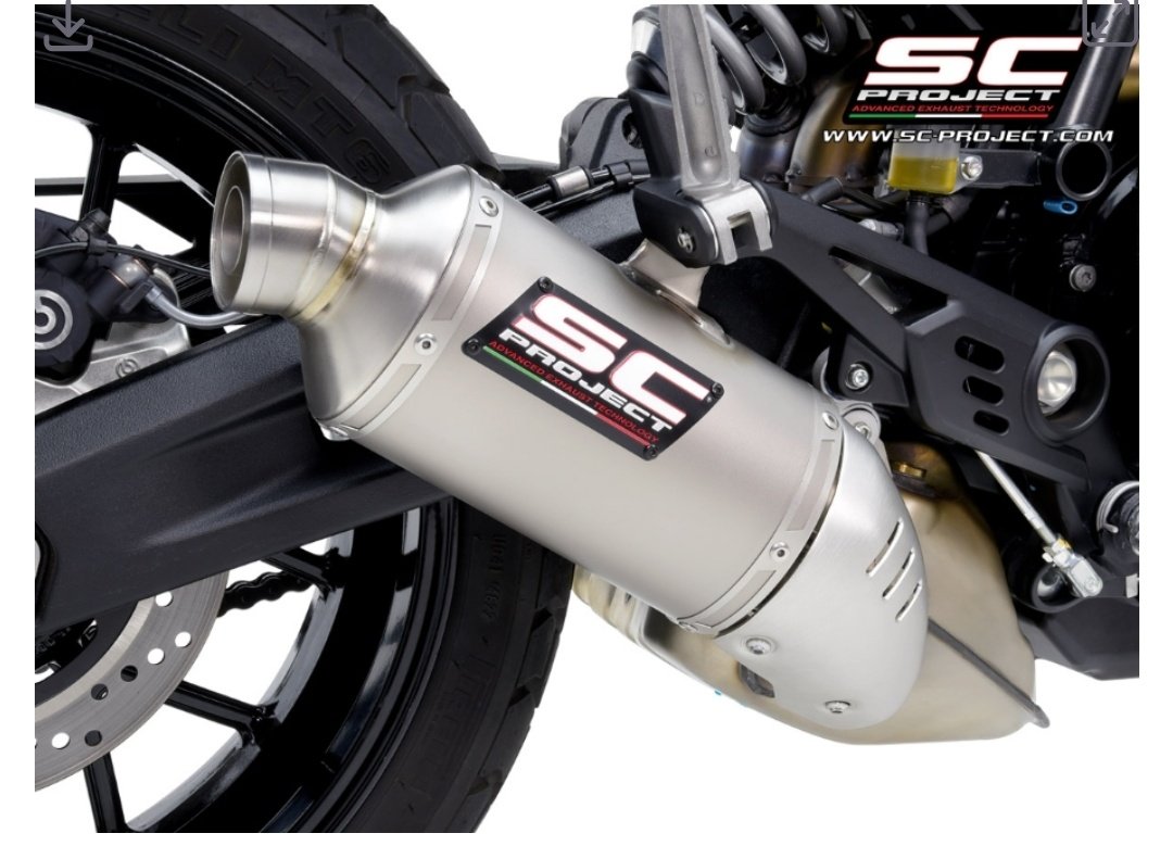 SC Project Rally-S Titanium Exhaust- Scrambler 800 (23-24) - Image 3