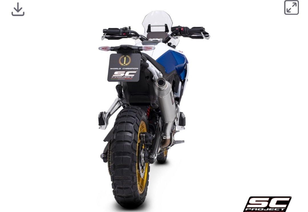 SC Project Rally Raid Titanium Exhaust- F 900GS (24-26) - Image 5