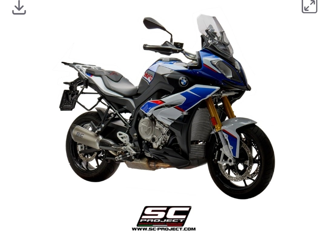 SC Project SC1-R Titanium Exhaust, low mount- BMW S 1000XR (17-19) - Image 2