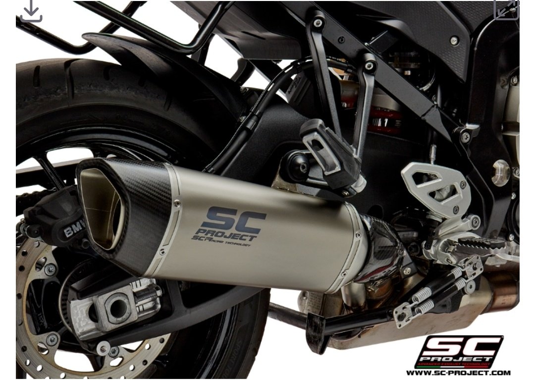 SC Project SC1-R Titanium Exhaust- S 1000XR