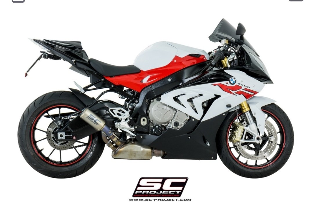 SC Project CR-T Titanium Exhaust, with stoneguard grid- S 1000RR (17-18) - Image 2