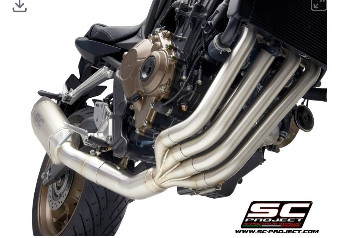 SC Project 4-1 Stainless steel full Exhaust System, with SC1-R Titanium Exhaust- Honda CB650R (19-20) - Image 7