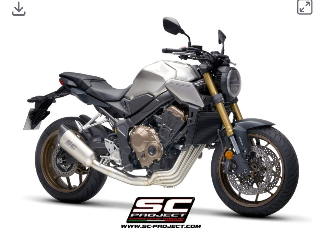 SC Project 4-1 Stainless steel full Exhaust System, with SC1-R Titanium Exhaust- Honda CB650R (19-20) - Image 6