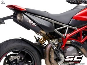 SC Project Pair of S1-Carbon fibre Exhaust- Hypermotard 950