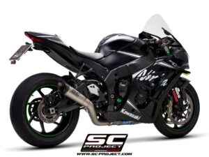 S1 titanium exhaust, with de-cat link pipe NINJA ZX-10R - RR (2016 - 2020)
