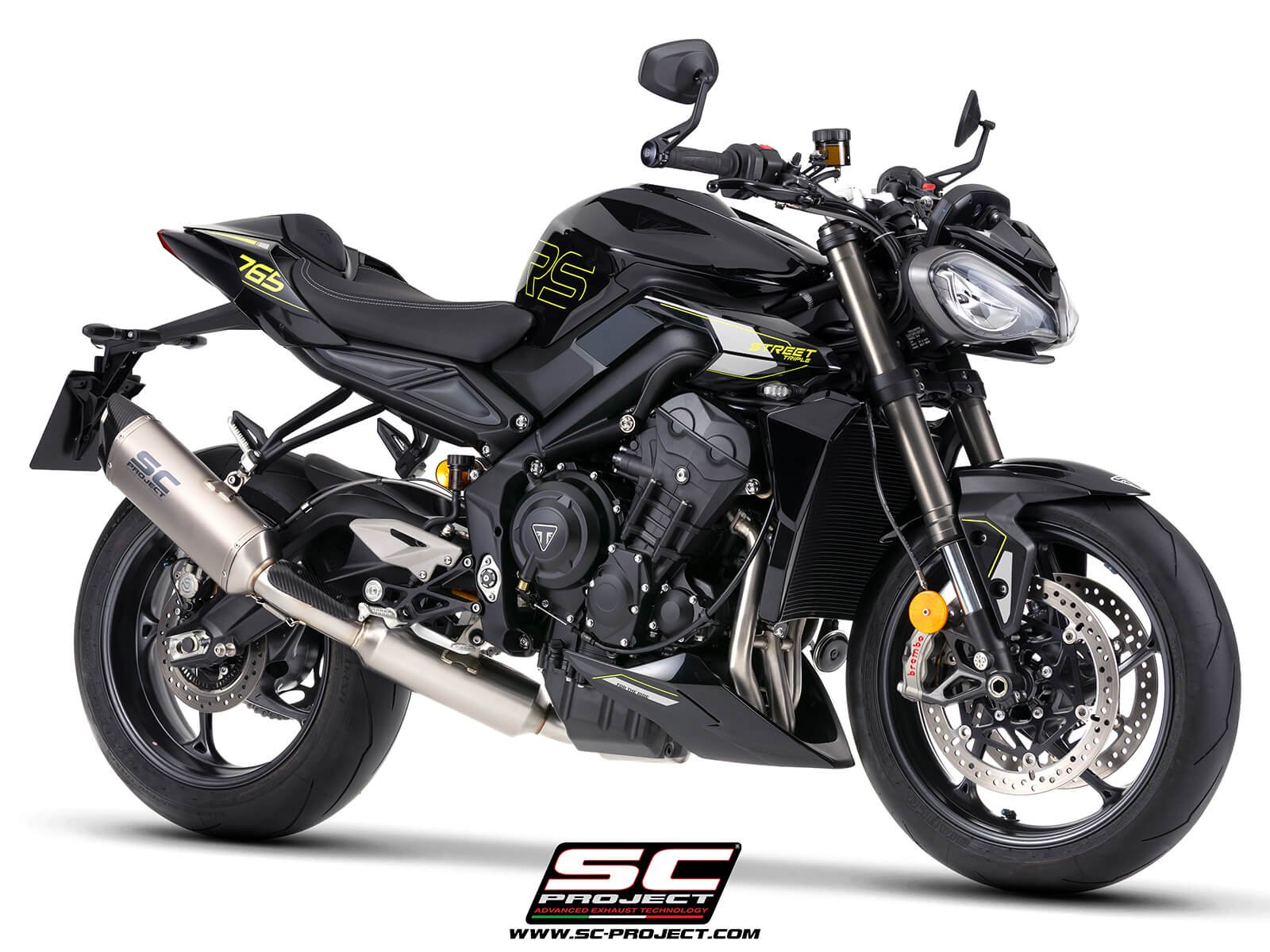 3-1 stainless steel full exhaust system, with SC1-X titanium exhaust STREET TRIPLE 765 (2024 - 2026) - EURO 5+ - Image 3