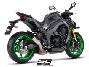 CR-T Titanium fibre exhaust, with stoneguard grid Z1100 - SE (2026)