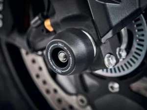 Alternative view of Evotech Front Spindle Bobbins - Suzuki GSX-S1000 (2022+)