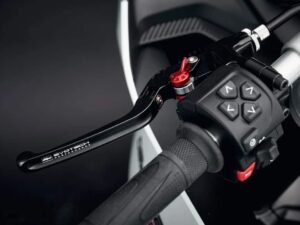 Alternative view of Evotech Evo Folding Clutch and Short Brake Lever set - Triumph Trident 660 (2021+)
