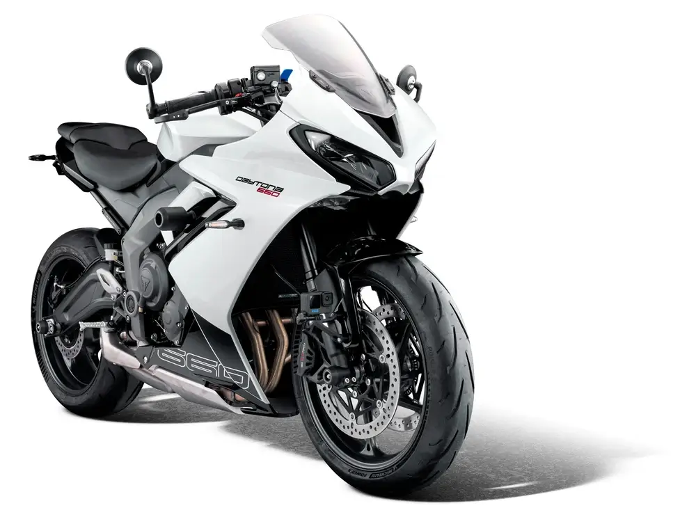 Evotech Mirror Blanking Plates - Triumph Daytona 660 (2024+) - Image 3
