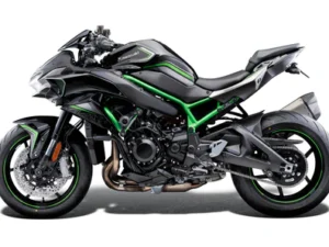 Alternative view of Evotech Kawasaki Z H2 Pillion Footpeg Removal Kit (2020+)