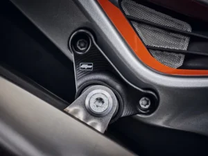 Alternative view of Evotech Exhaust Hanger - KTM 890 Duke GP (2022+)