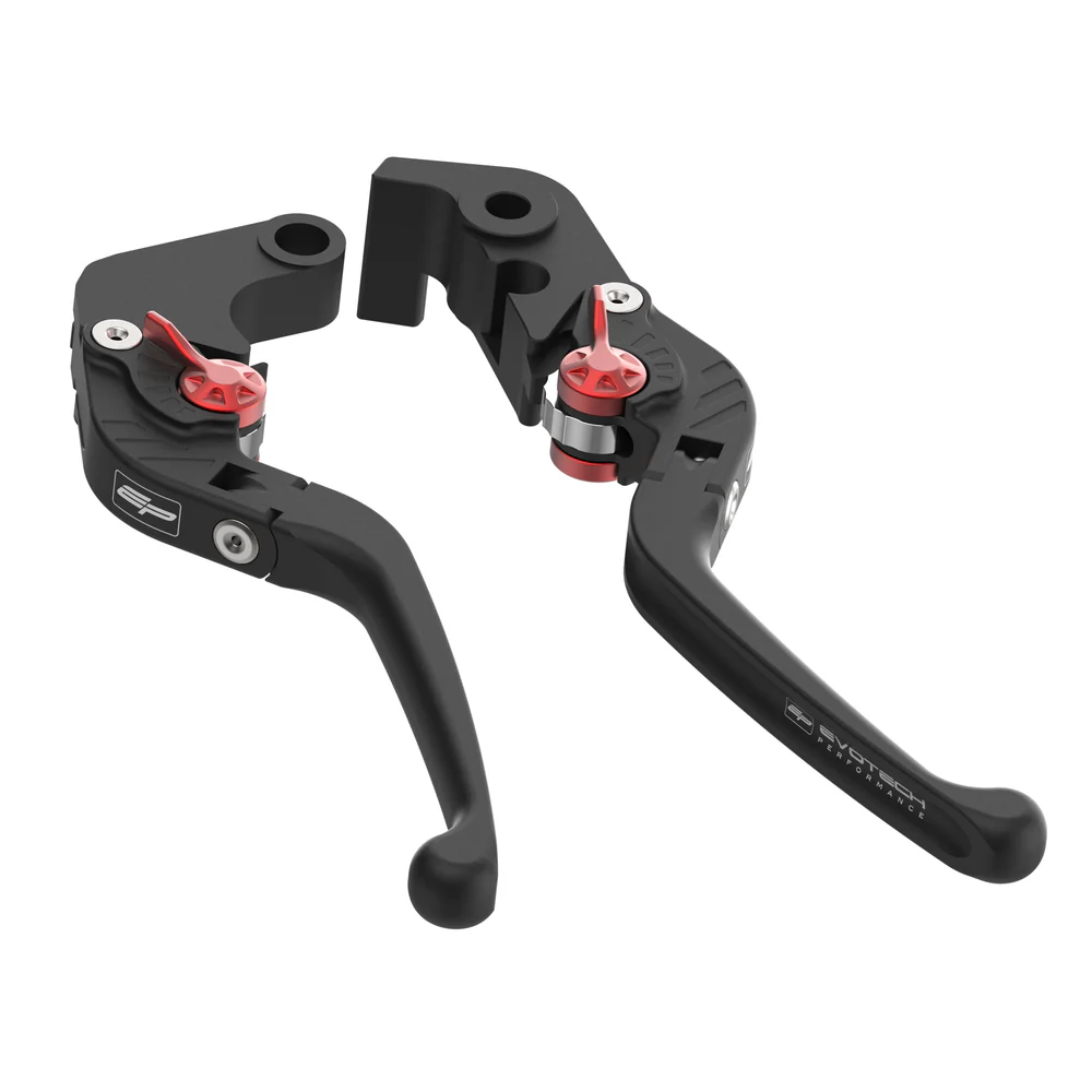 Evotech Evo Folding Clutch and Brake Lever Set - Kawasaki Ninja ZX-4R SE (2023+)