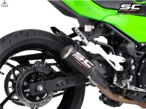 SC Project CR-T Carbon fibre Exhaust- Ninja 500