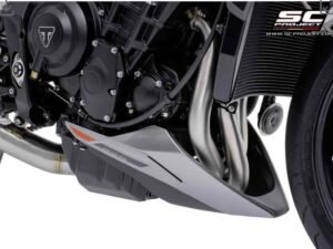 Alternative view of SC Project S1 Full Exhaust system for Street Triple 765 (24-26)