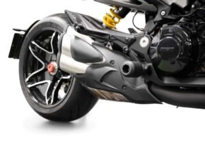 Alternative view of Evotech Crash Protection (Rear Mounted) - Ducati XDiavel V4 (2025+)