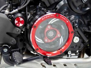 Alternative view of Ducabike Clear Clutch Cover- Ducati